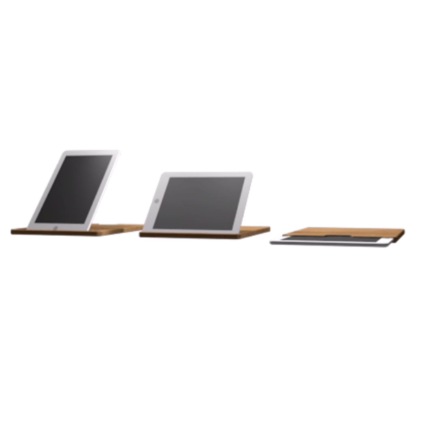 iPads in verschiedener Verwendung mit weißem Hintergrund