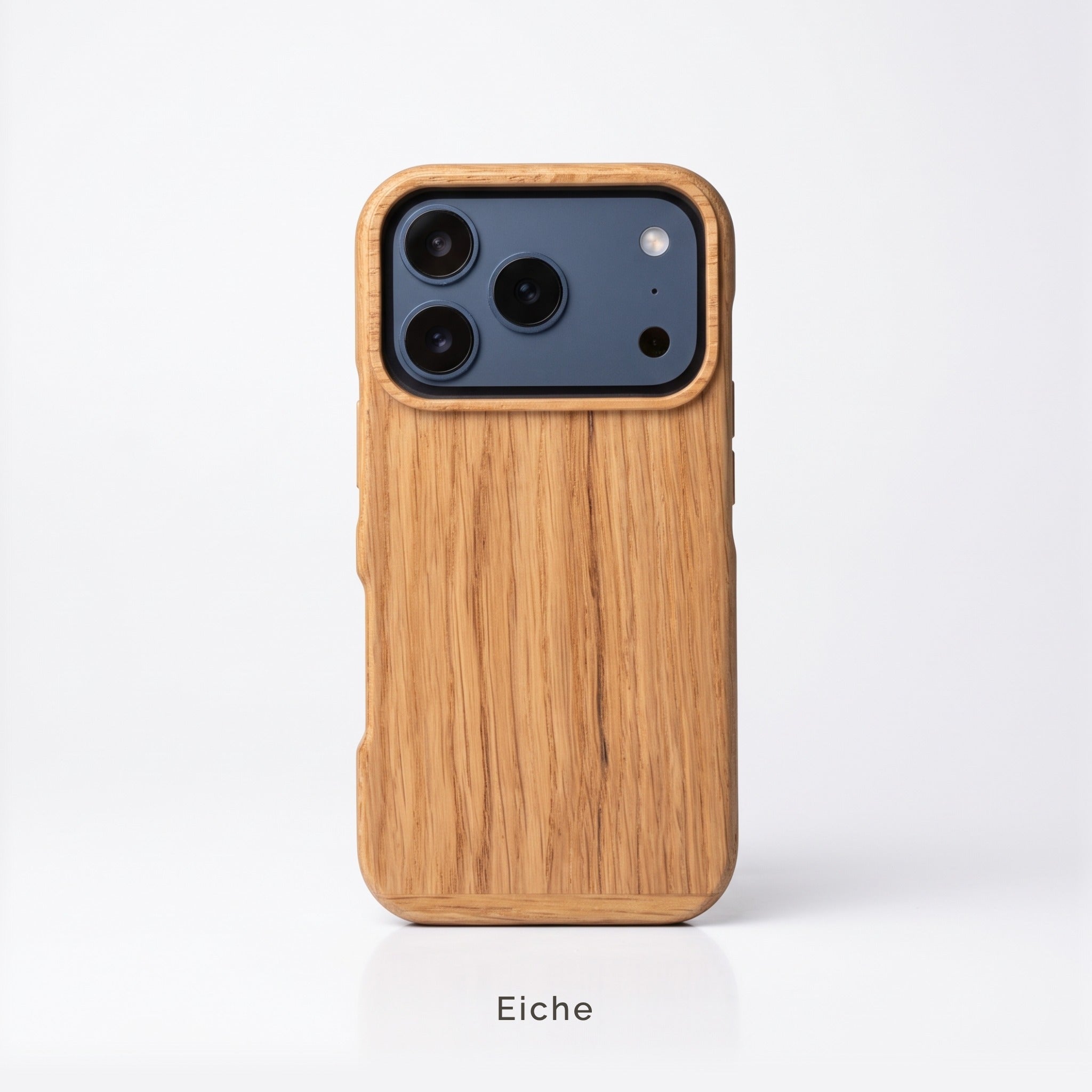 iPhone 17 Pro Echtholzhülle aus Eiche – holzELLement